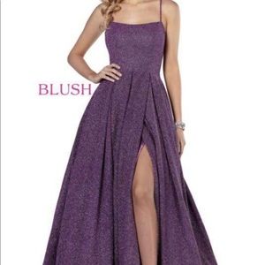 BLUSH Prom Dress- Purple